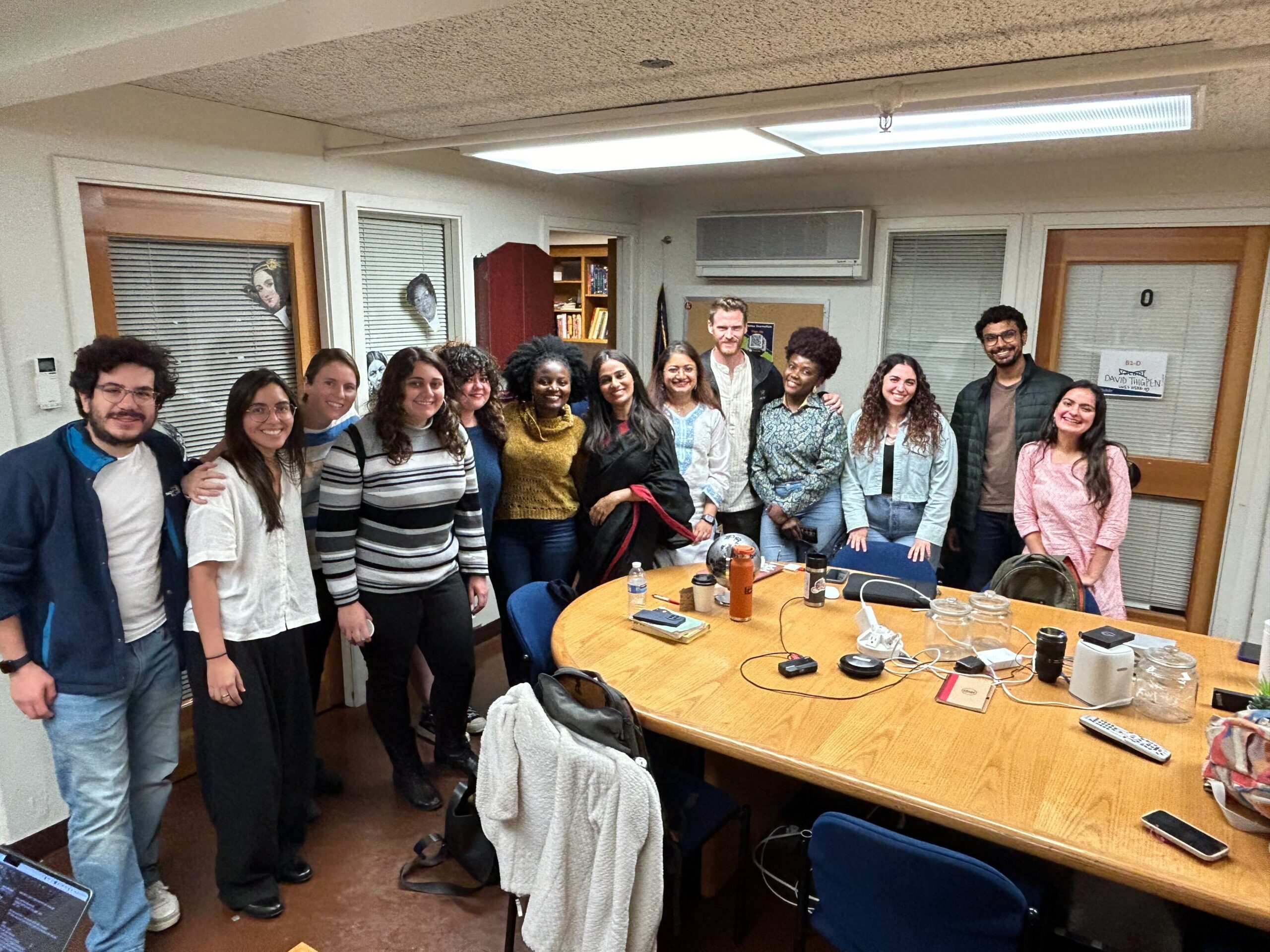 Ankita with her students at UC Berkeley
